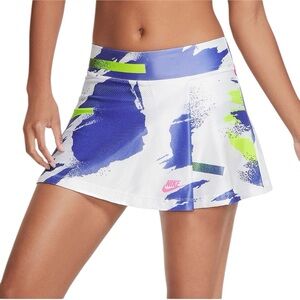 Nike Challenge Multi Color on White Tennis Pickleball Golf Skort. Women’s Sz XL